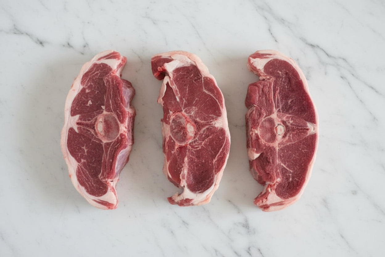 Raw Barnsley Lamb Chops