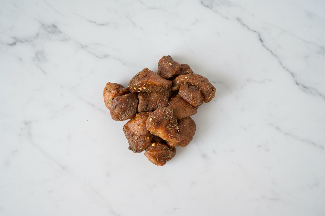 Caribbean Jerk Diced Chicken Fillets 1kg