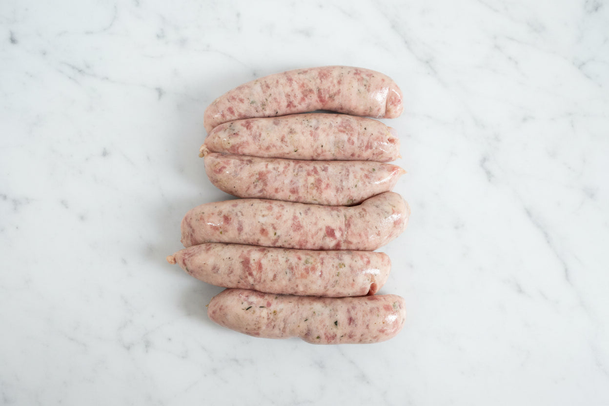 Lincolnshire Sausage - Pack of 6