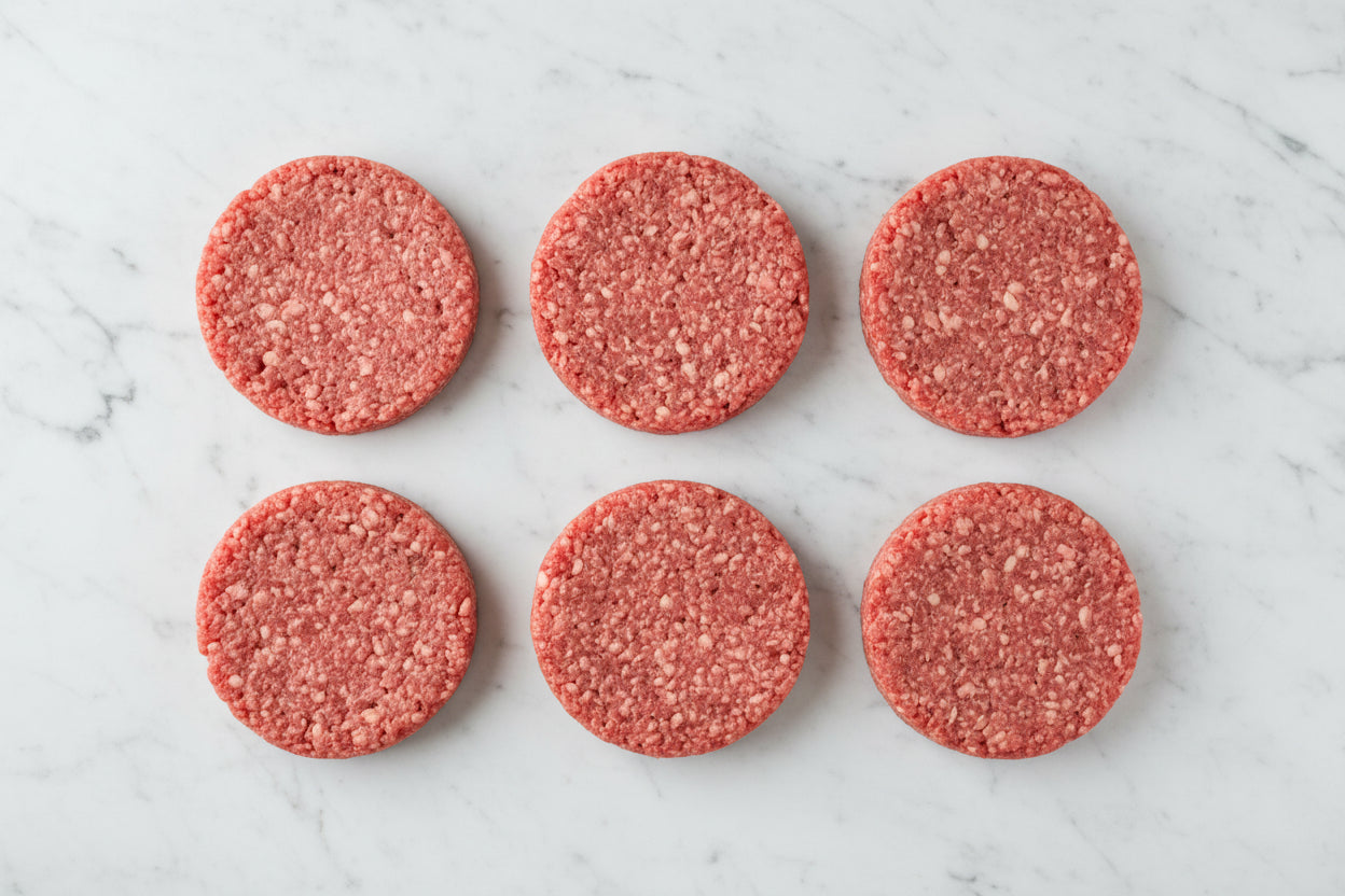 Beef Burgers - Pack of 6