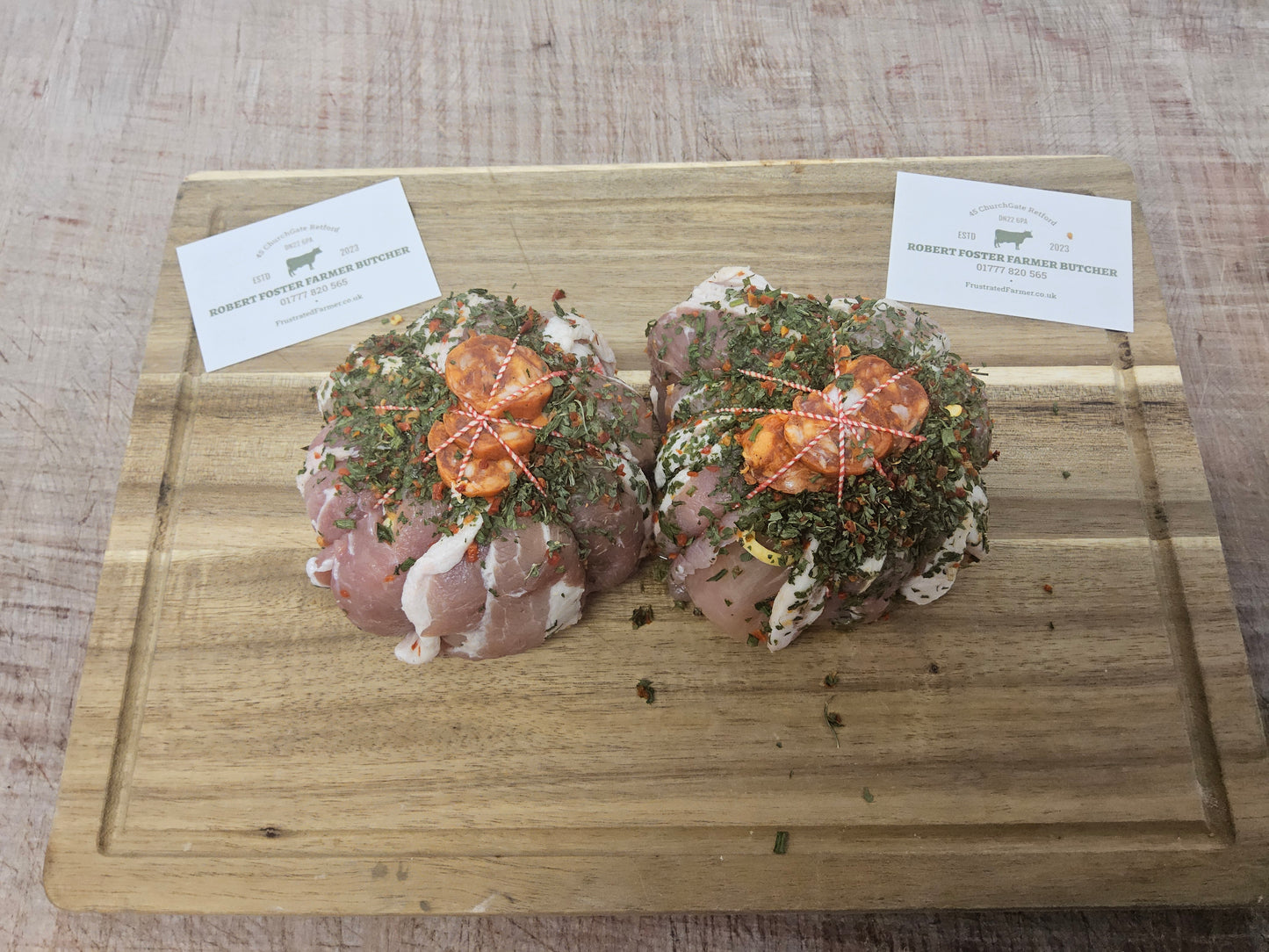 Cheese & Chorizo chicken Parcel