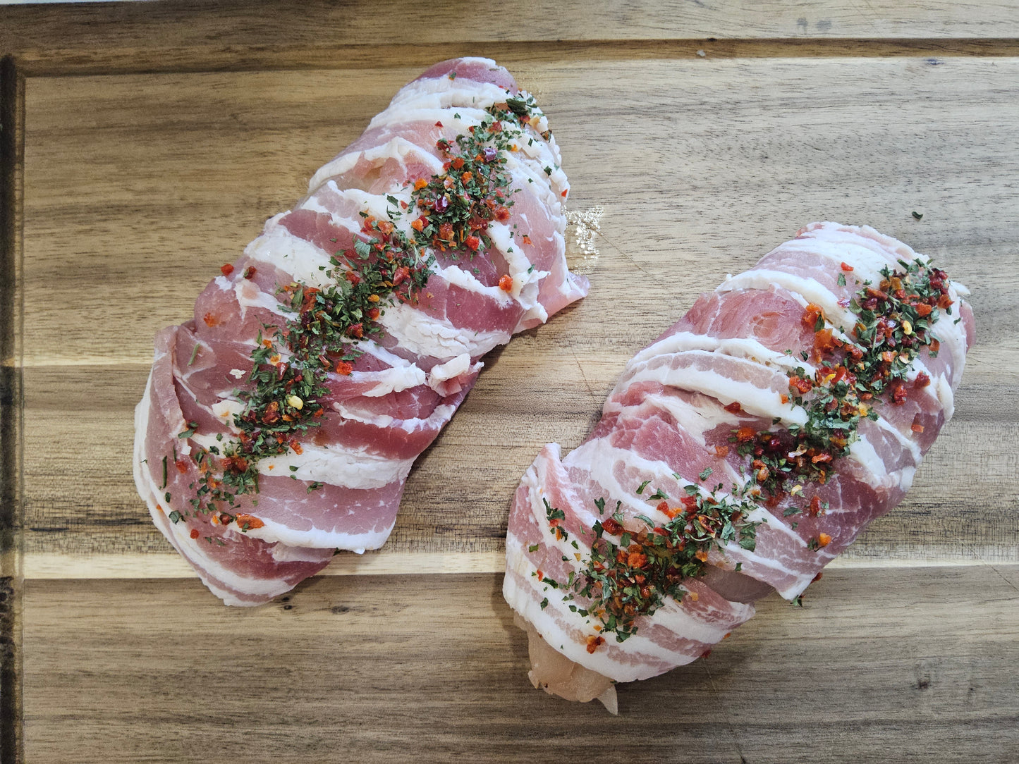 Honey mustard chicken parcels