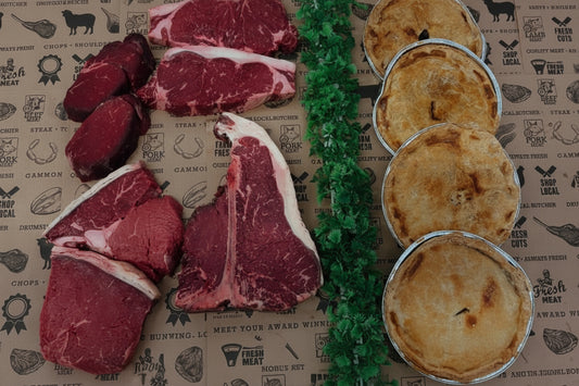 Pie And Steak Meat Box