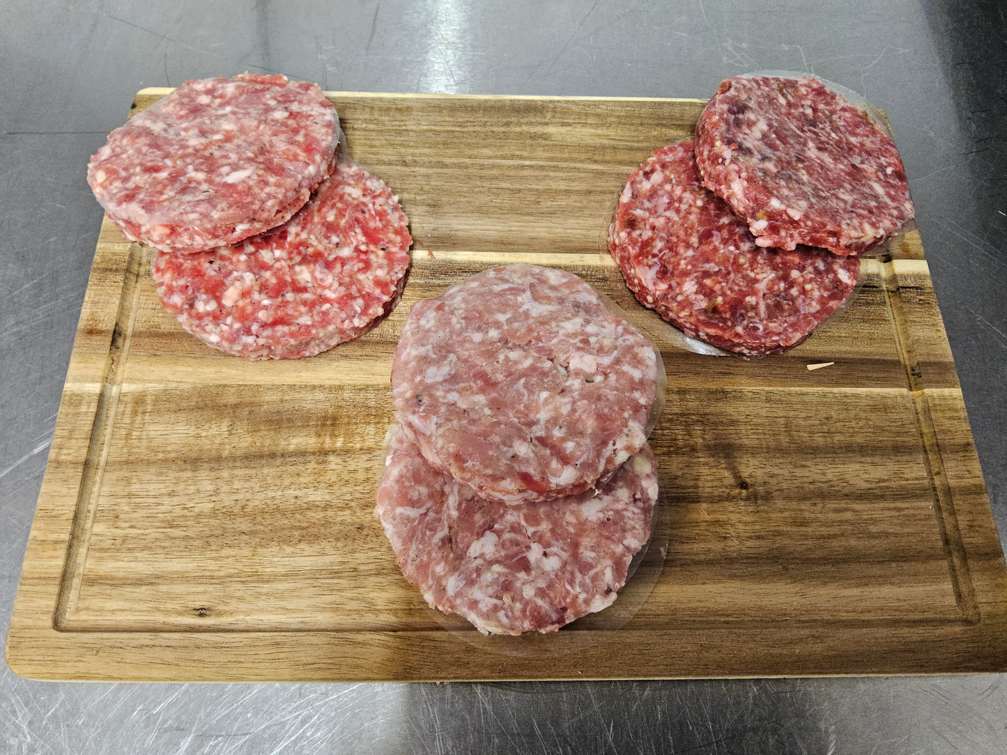 Burger, Sausage & Bacon Pack