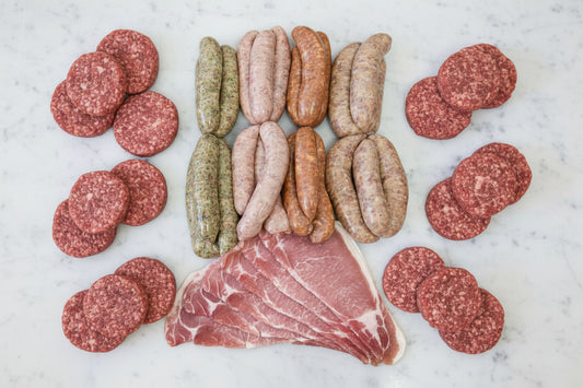 Burger, Sausage & Bacon Pack