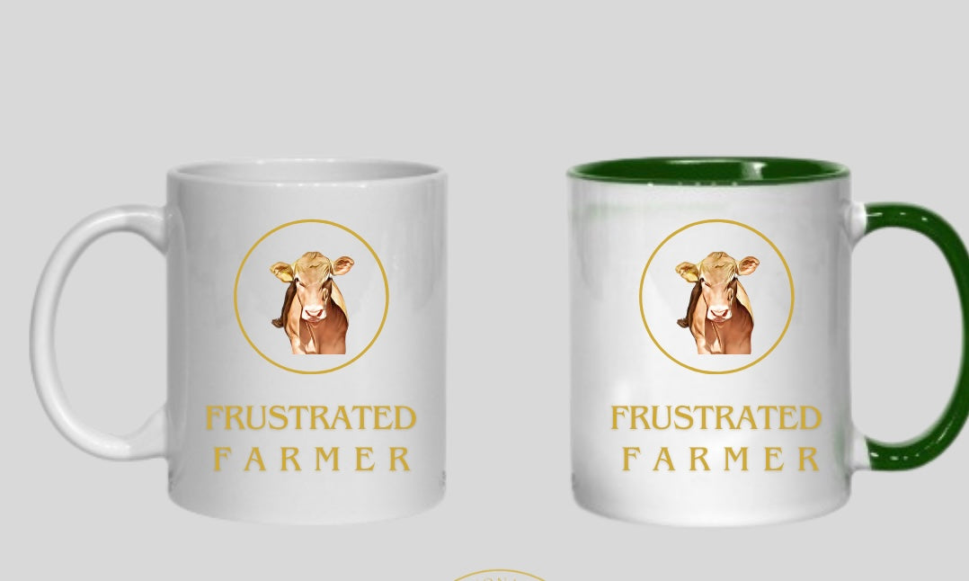 Frustrated Farmer Mugs