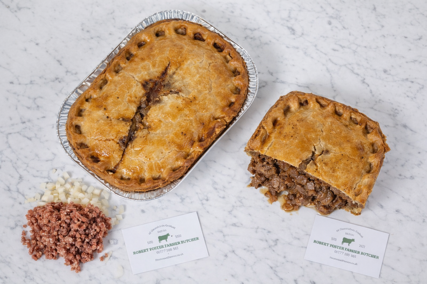 Mince Beef & Onion Pie - Large