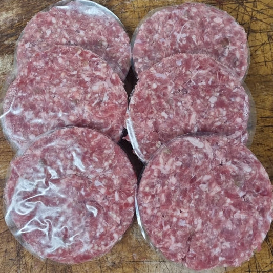 Beef Burgers - Pack of 6