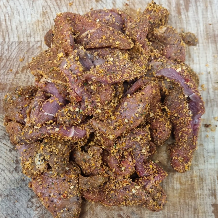 Peppersteak Beef Strips 1kg